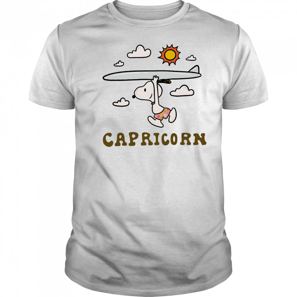 Snoopy Capricorn Zodiac shirt