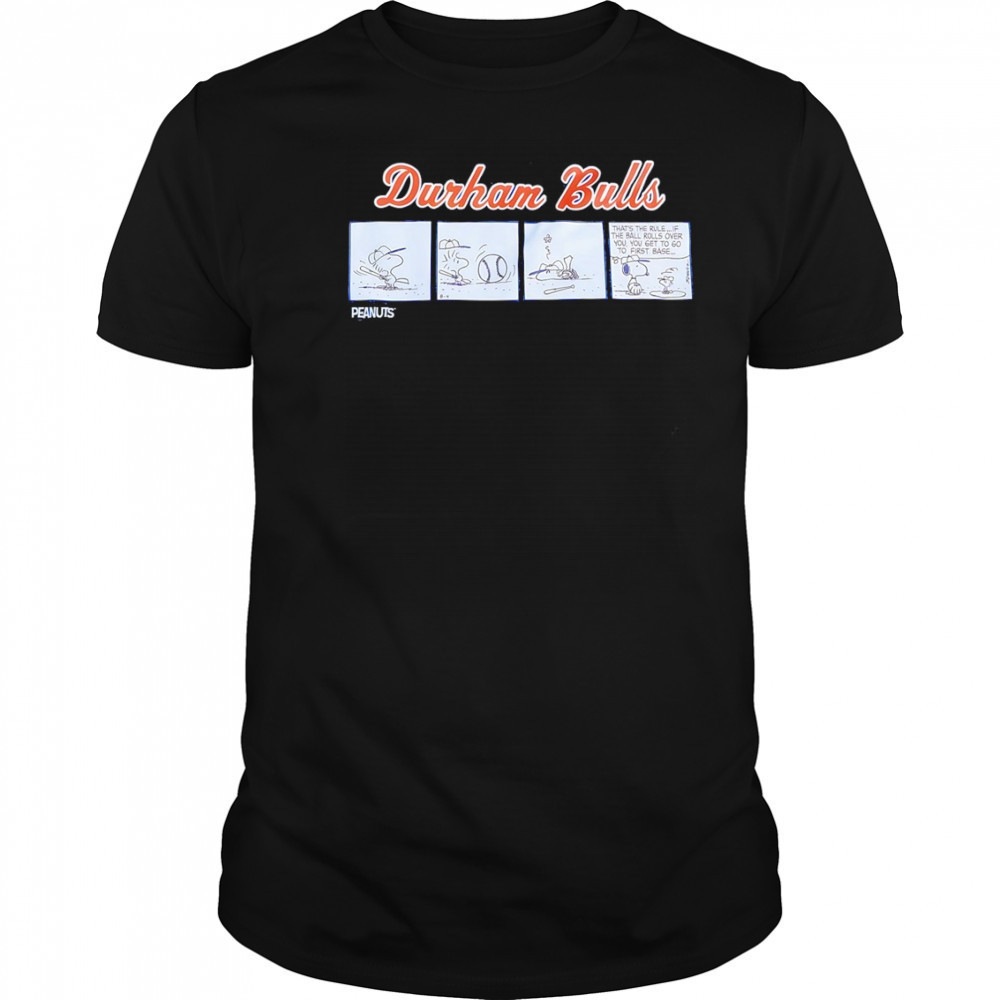 Snoopy durham bulls shirt