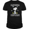 Snoopy I’m emotionally constipated I haven’t given a shit in days shirt