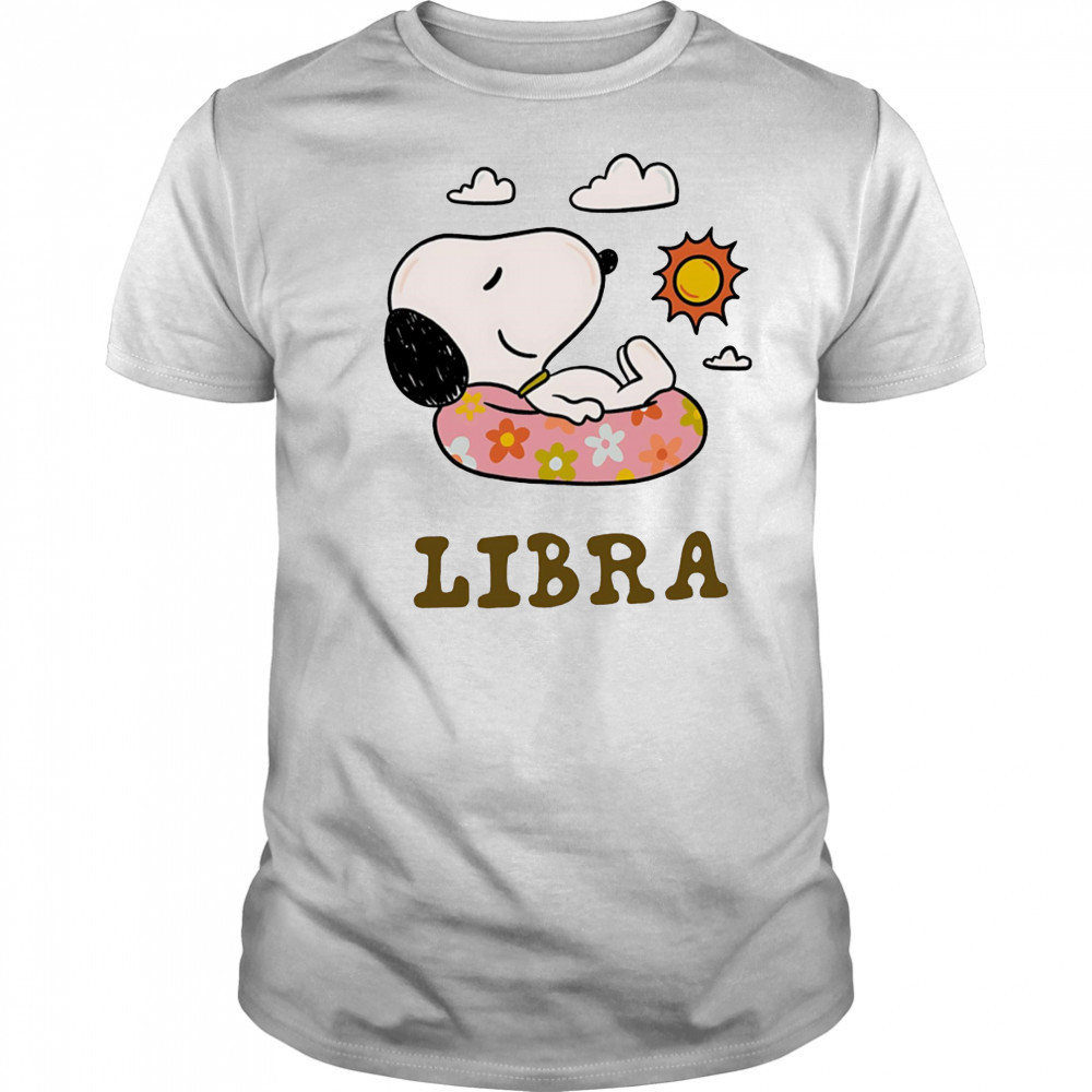 Snoopy Libra Zodiac shirt