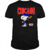 Snoopy Peanuts Ripple Junction Chicago Baseball shirt