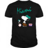 Snoopy Peanuts Ripple Junction Miami Baseball shirt