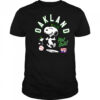 Snoopy Peanuts Ripple Junction Oakland Baseball