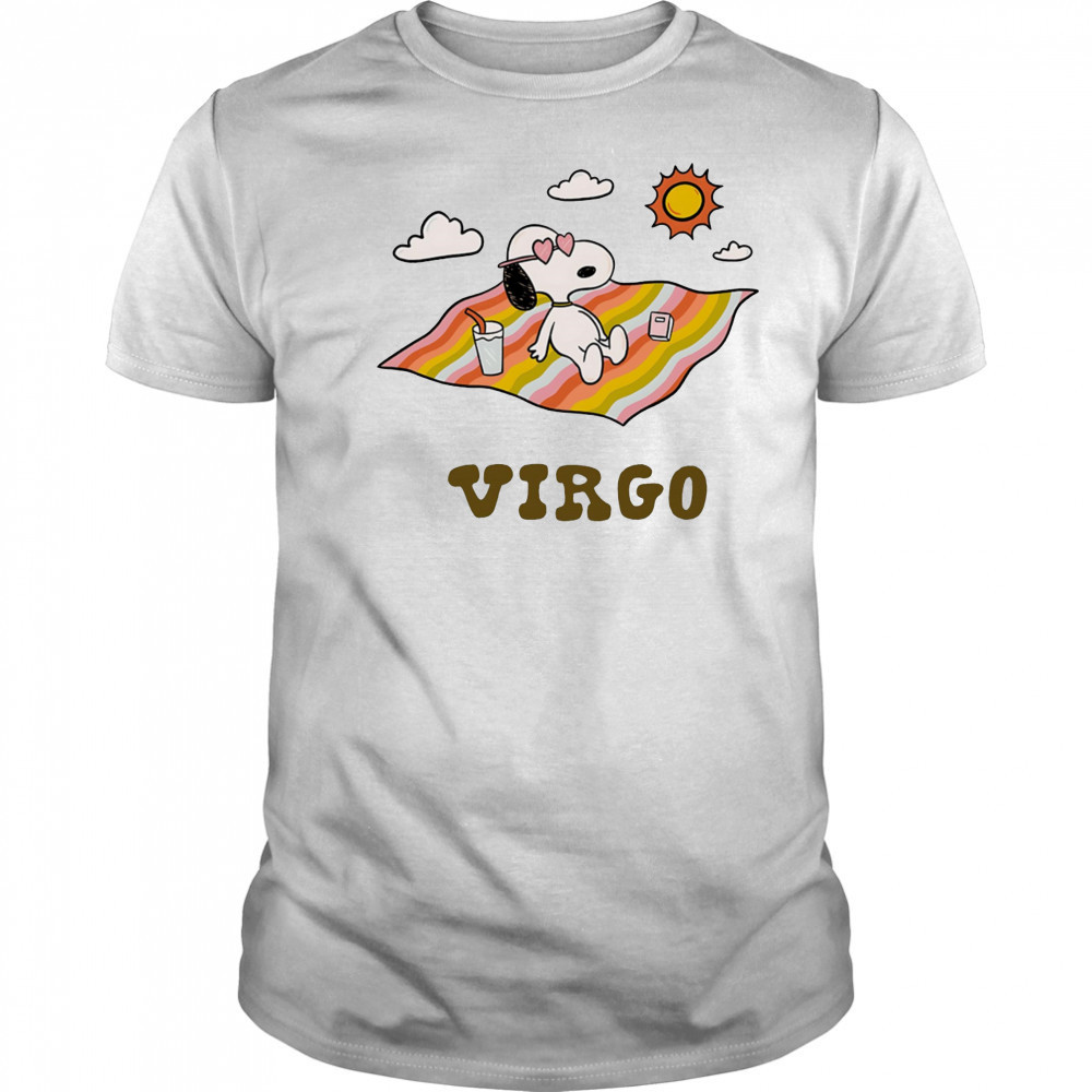 Snoopy Virgo Zodiac shirt