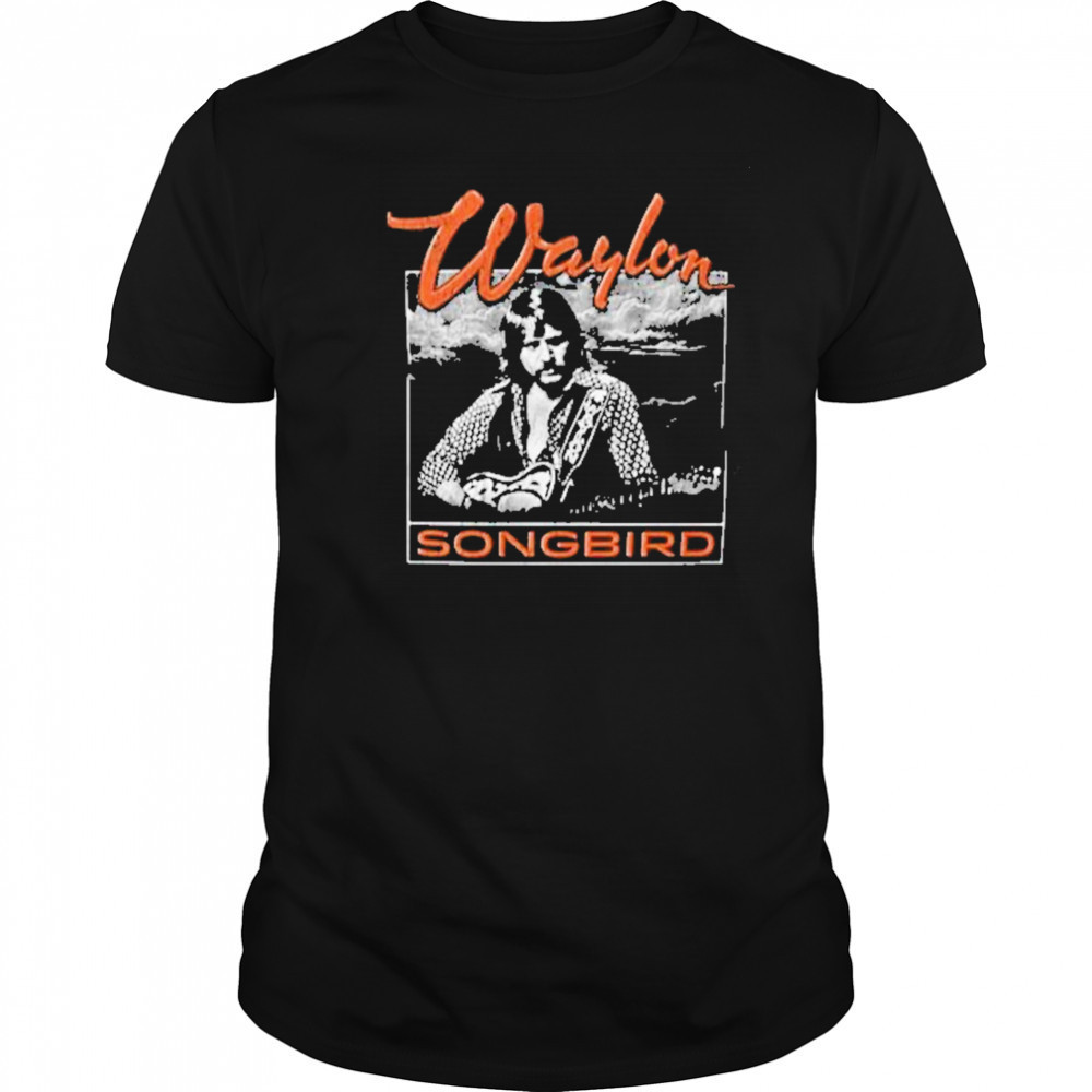 Songbird Waylon Jennings Album T-Shirt