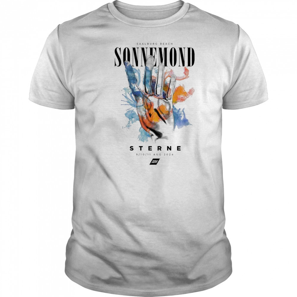 SonneMondSterne Festival Sterne Aqua T-shirt
