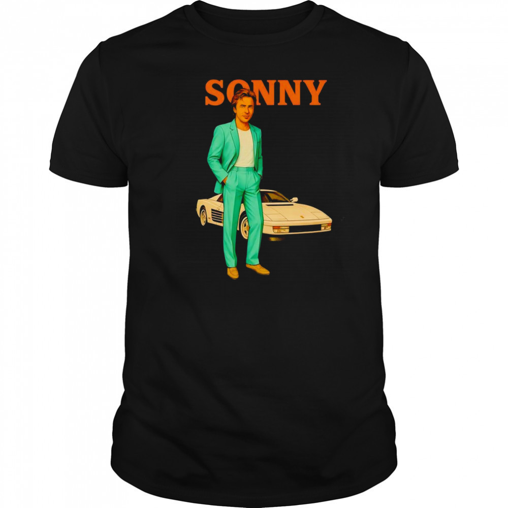 Sonny Crockett Miami Vice vintage shirt