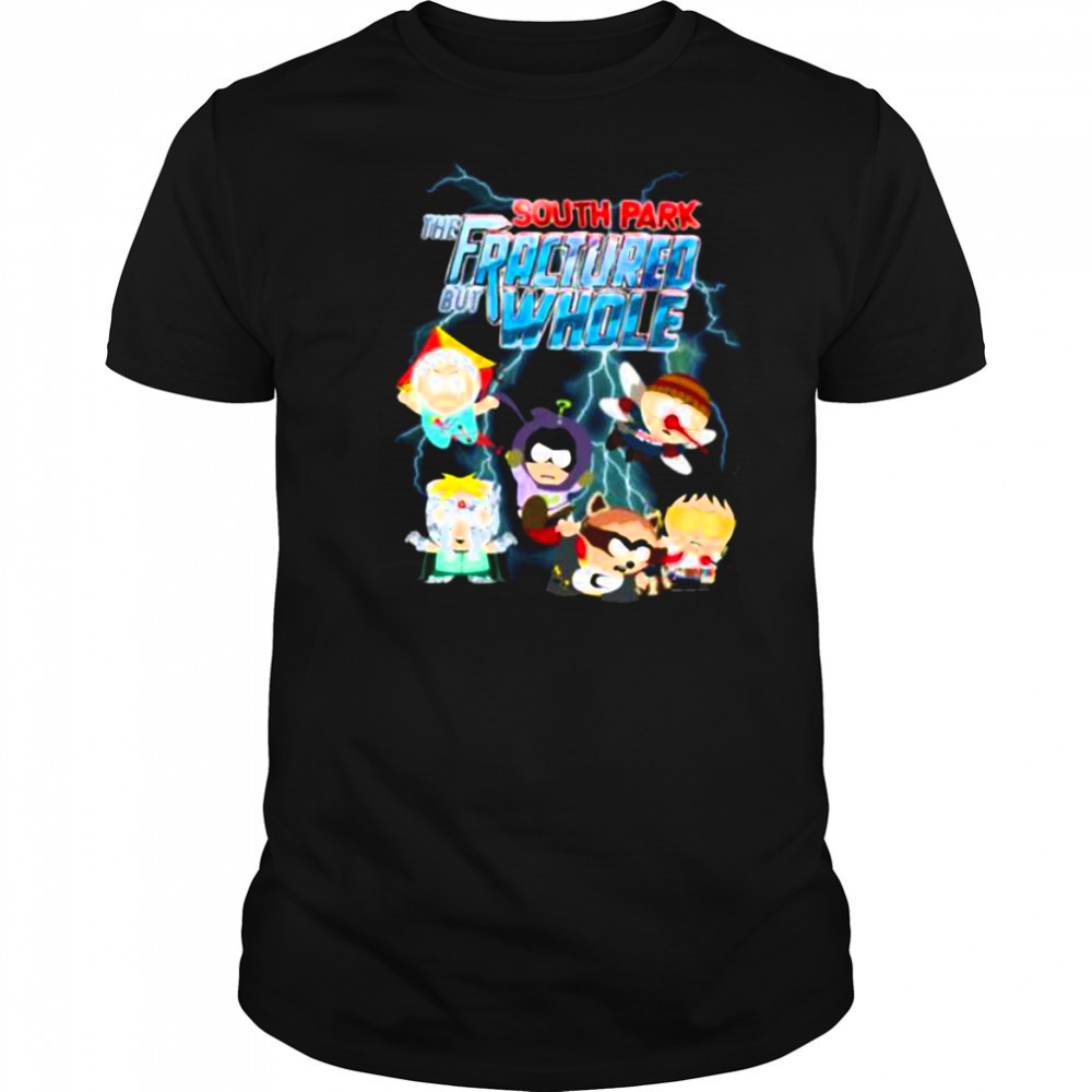 South Park The Fractured But Whole Superheroes Cartoon Shirt