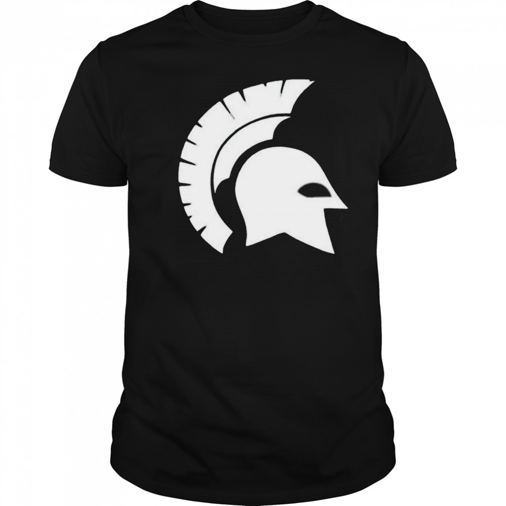 Spartans White Logo shirt