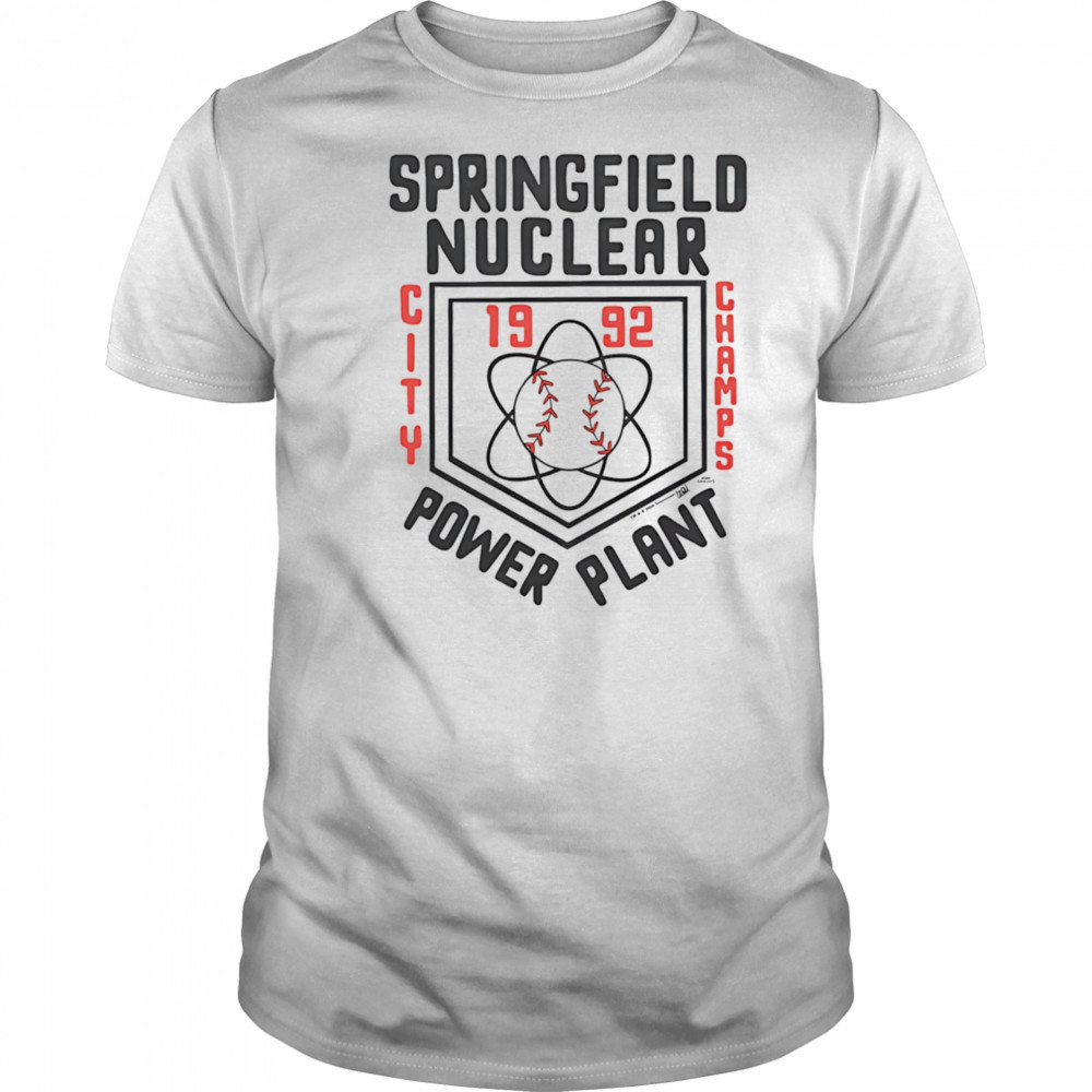 Springfield Nuclear Power Plant City Champs shirt