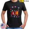 Squirt On Juicy Wieners 4th Of July Hotdog Sarcastic Zip Shirt