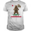 Stand up California flag shirt