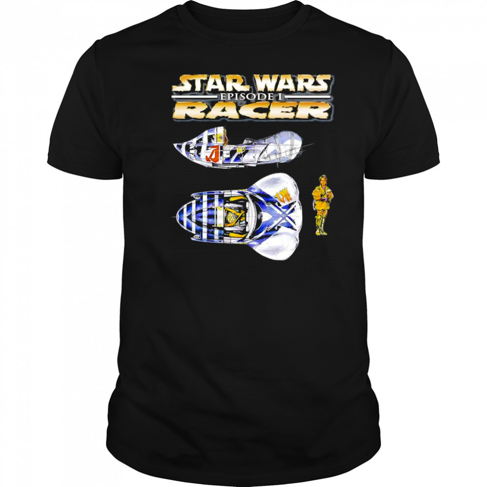Star Wars episode I racer graphic shirt
