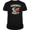 Statue Of Liberty Usa Flag America Party shirt