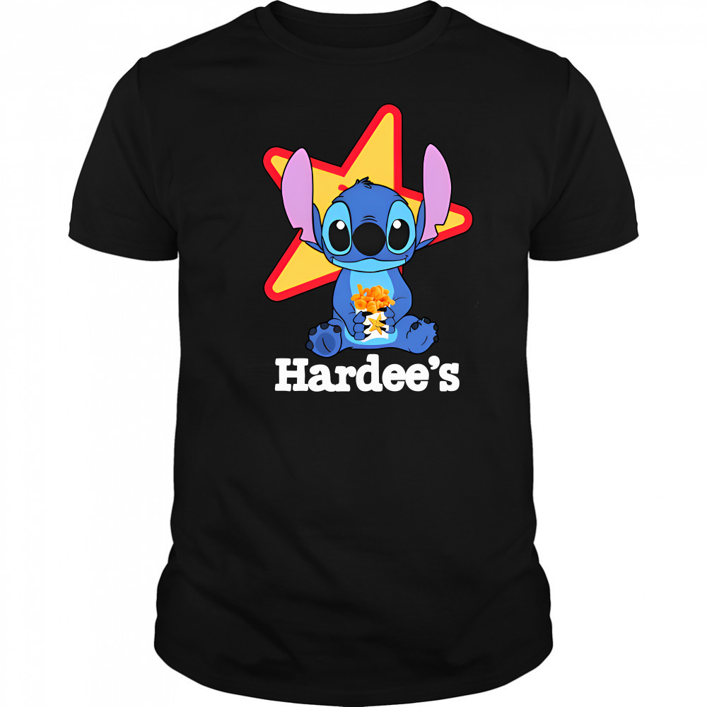 Stitch Hug Hardee’s Shirt