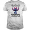 Stitch I am a Grumpy Wpman I am who I am I have anger issues shirt