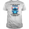 Stitch I’d Like To Thank Finger For Always Sticking Up For Me When I Need It T-Shirt