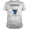 Stitch middle finger Fucknosis a trance-like state where you pretend to care shirt