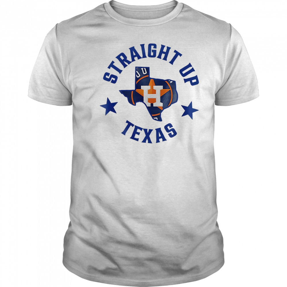 Straight up Texas Houston Astros logo shirt