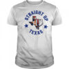 Straight up Texas Rangers and Houston Astros logo shirt