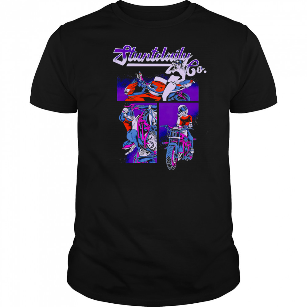 Stunt Daily Co Moto Sexy Girl shirt