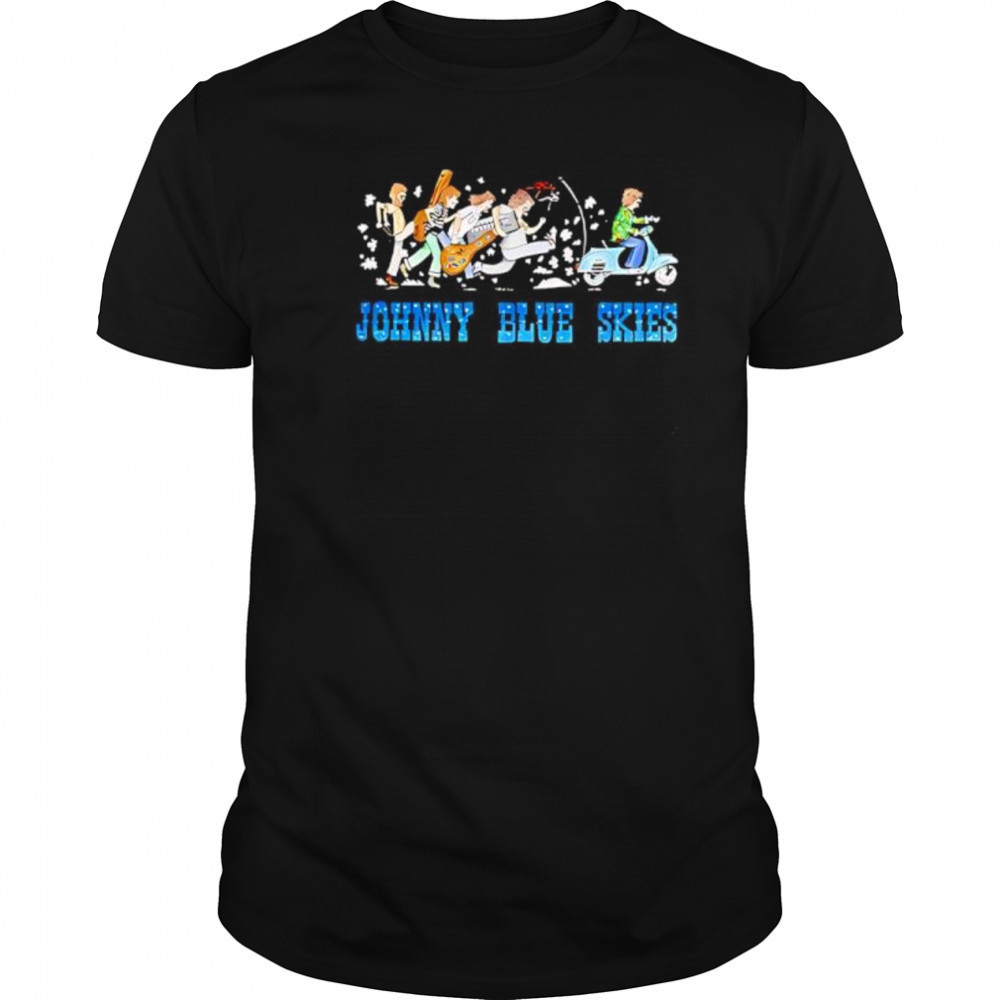 Sturgill Simpson Scooter Johnny Blue Skies shirt