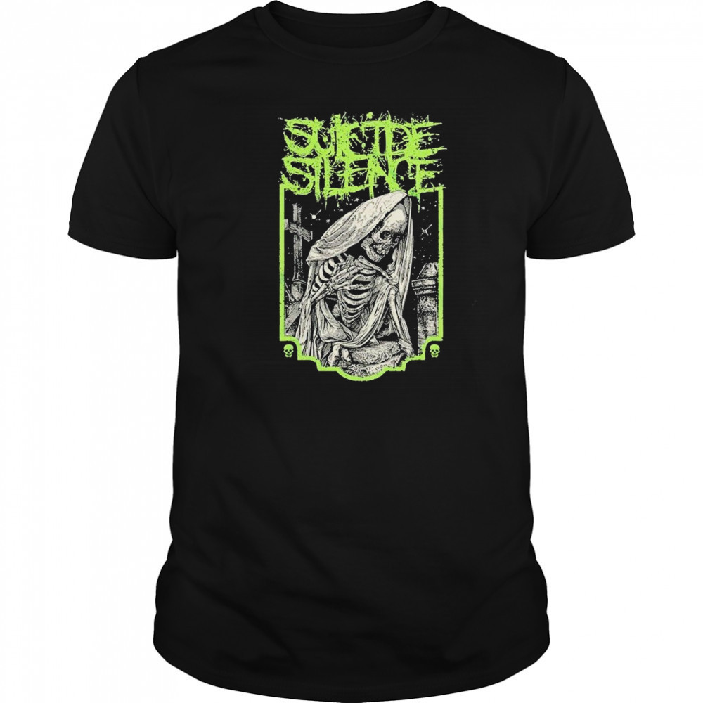 Suicide Silence Unanswered Skeleton T-shirt