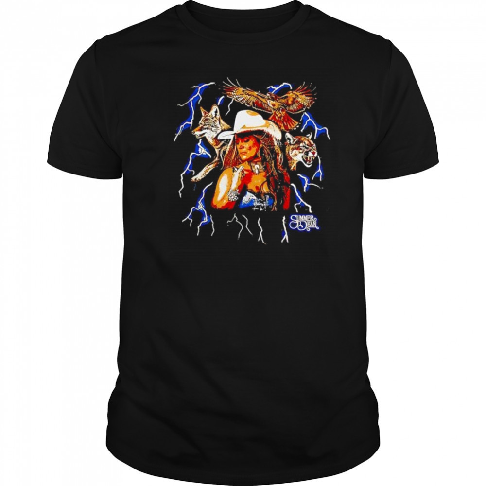 Summer Dean Thunder Tour retro shirt