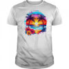 Summer Vacation Beach Palm Trees Hibiscus Flowers Sunset shirt