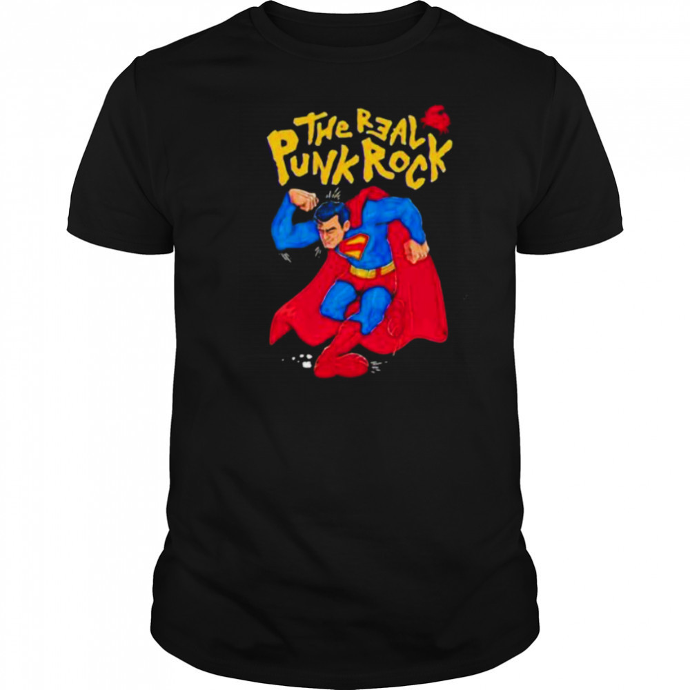 Superman Circle Jerks the real punk rock shirt