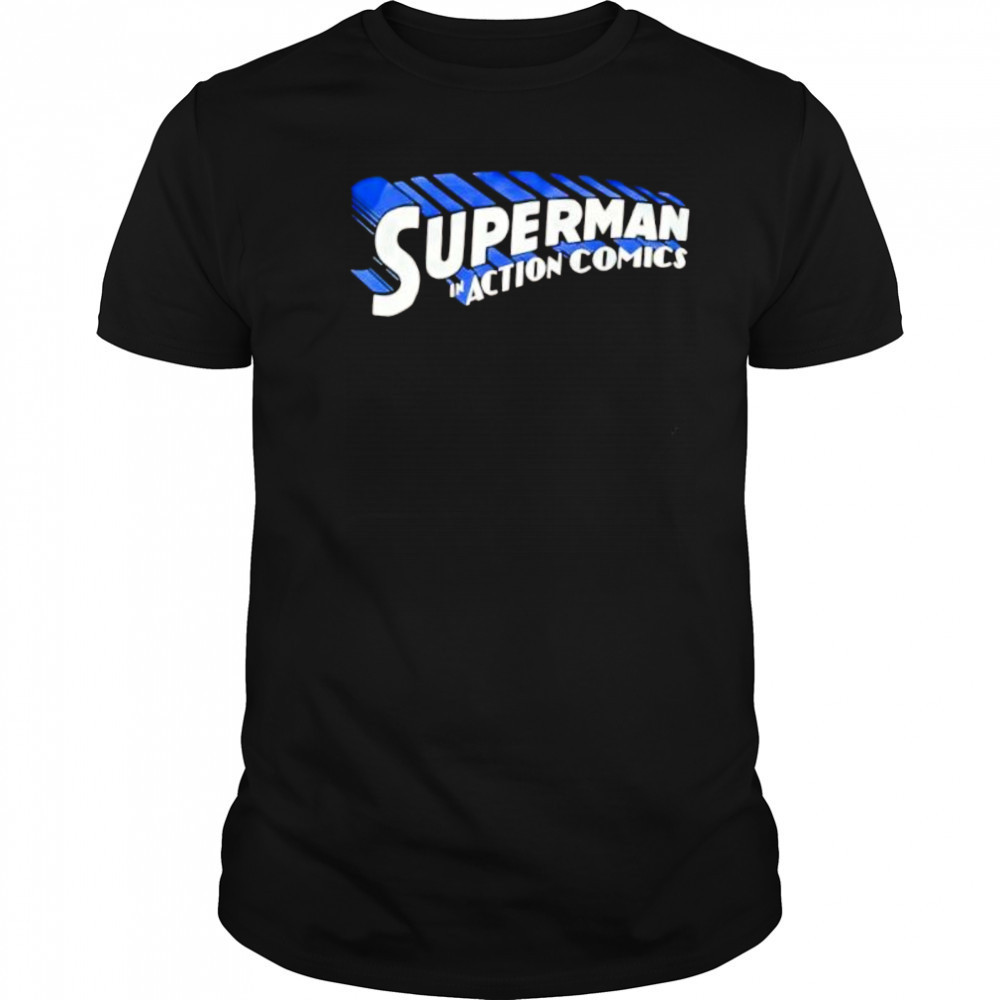 Superman In Action Comics shirt