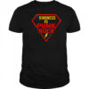 Superman logo kindness is punk rock shirt