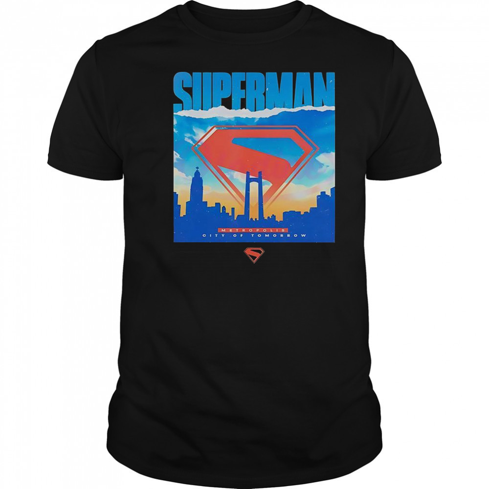 Superman Metropolis City Of Tomorrow T-Shirt