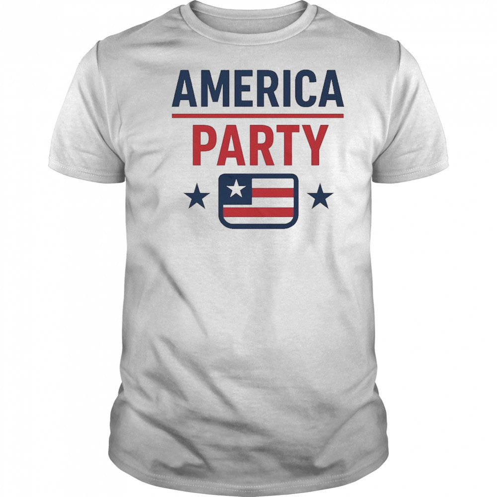 Support Elon Musk America Party T-Shirt