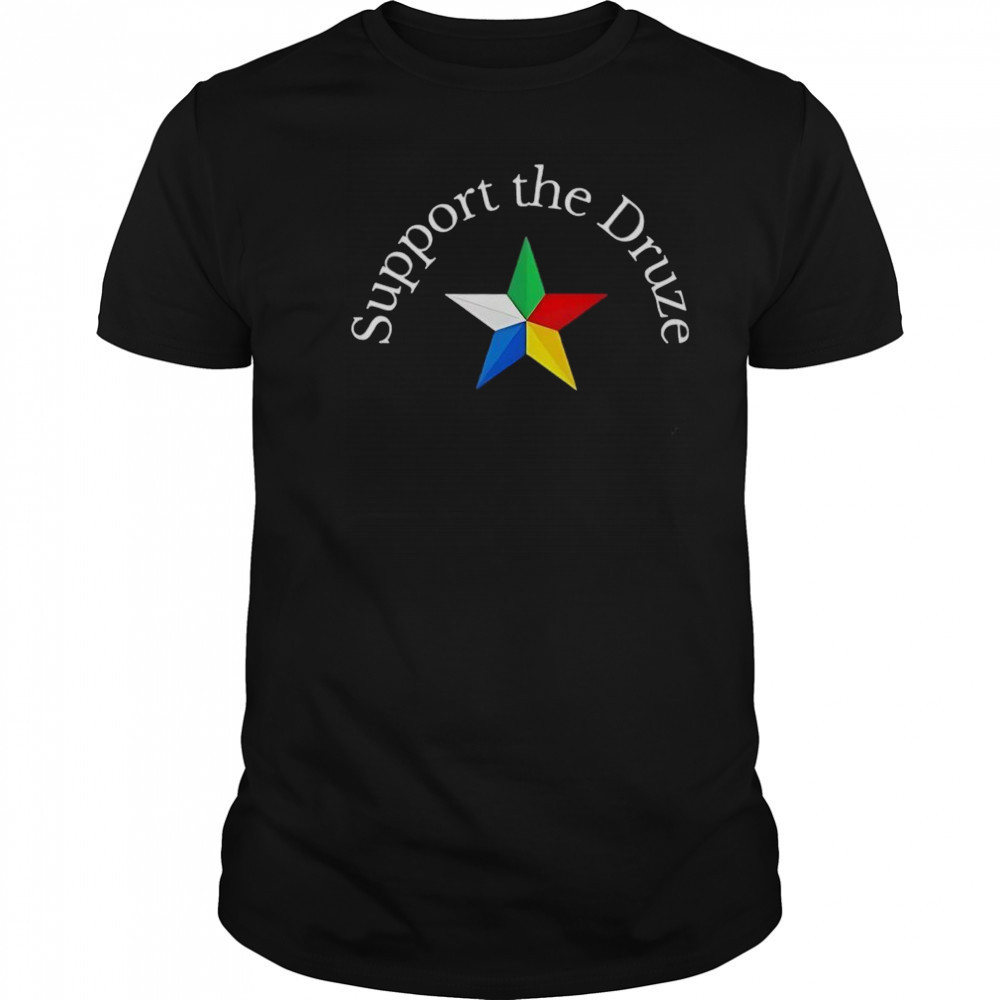Support The Druze Traditional Flag Star Culture Pride T-Shirt