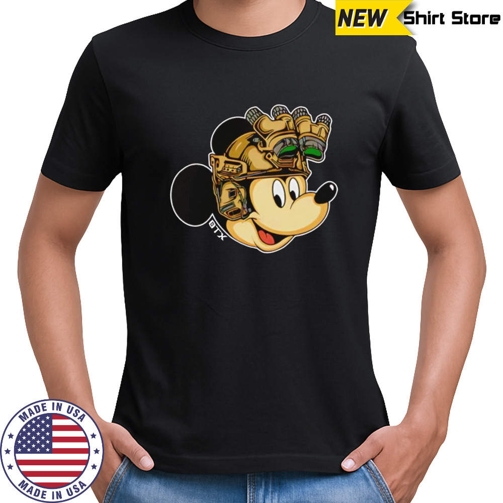Tactimouse Mickey mouse shirt