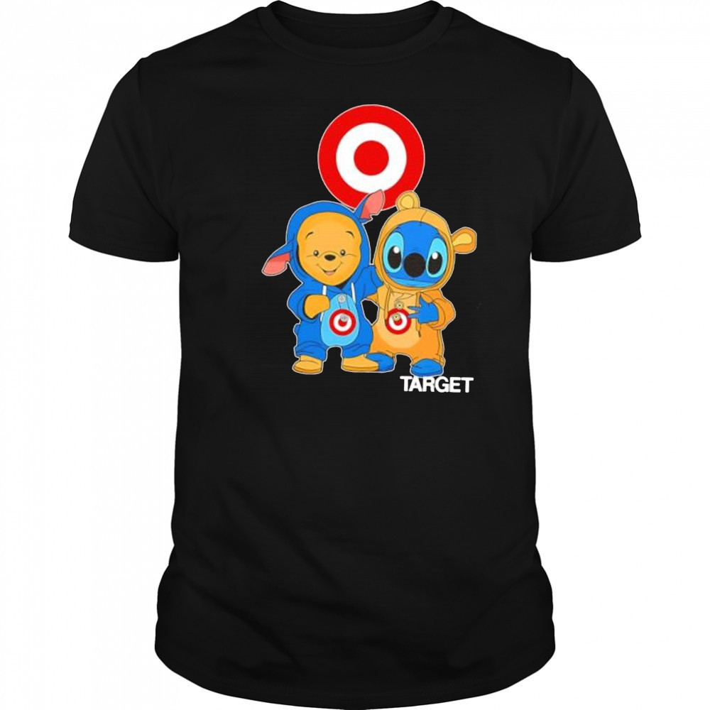 Target pooh and stitch friends shirt