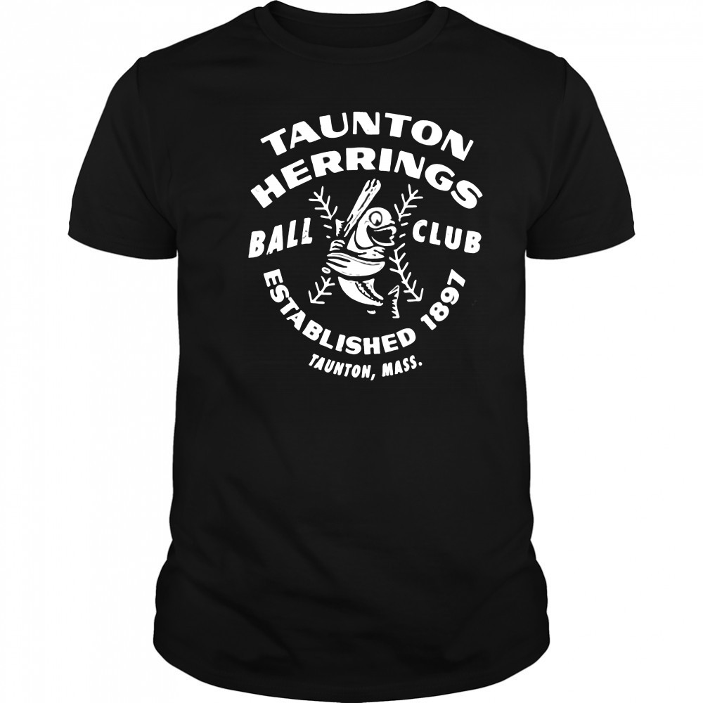 Taunton Herrings Massachusetts baseball vintage shirt