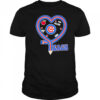 Teach heart Chicago Cubs logo shirt