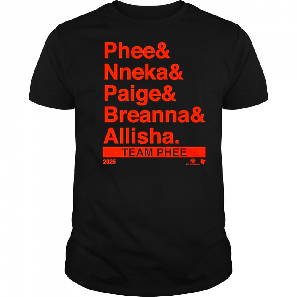 Team Phee Lineup Ampersand T-Shirt