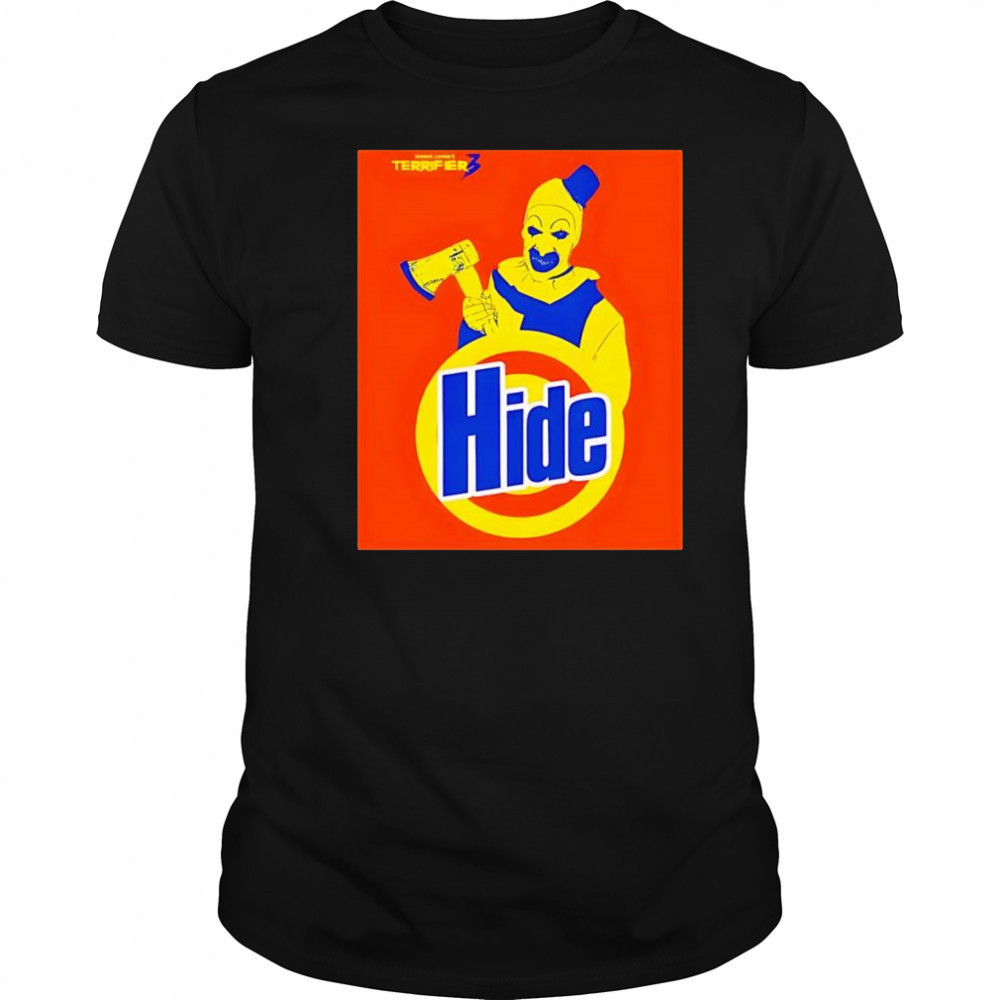 Terrifier clown hide shirt