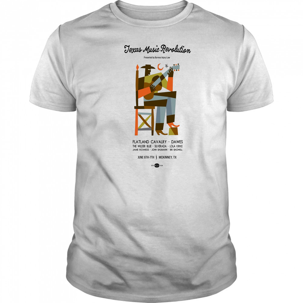 Texas Music Revolution Jun 6 7 2025 McKinney TX T-Shirt