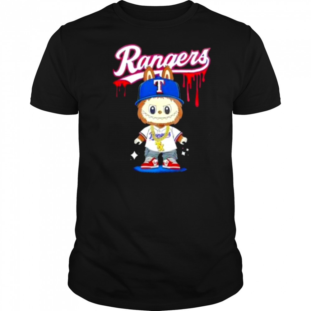 Texas Rangers x Labubu shirt