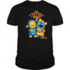 Texas roadhouse pooh and stitch friends shirt