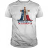 Texas Strong Cross Christian Patriotic Religion T Shirt