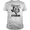 Texas strong stronger than the storm flood relief shirt