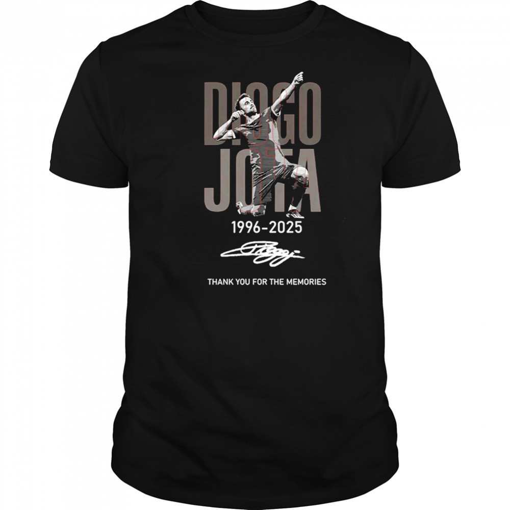 Thanks Diogo Jota Portugal 1996 2025 T-Shirt