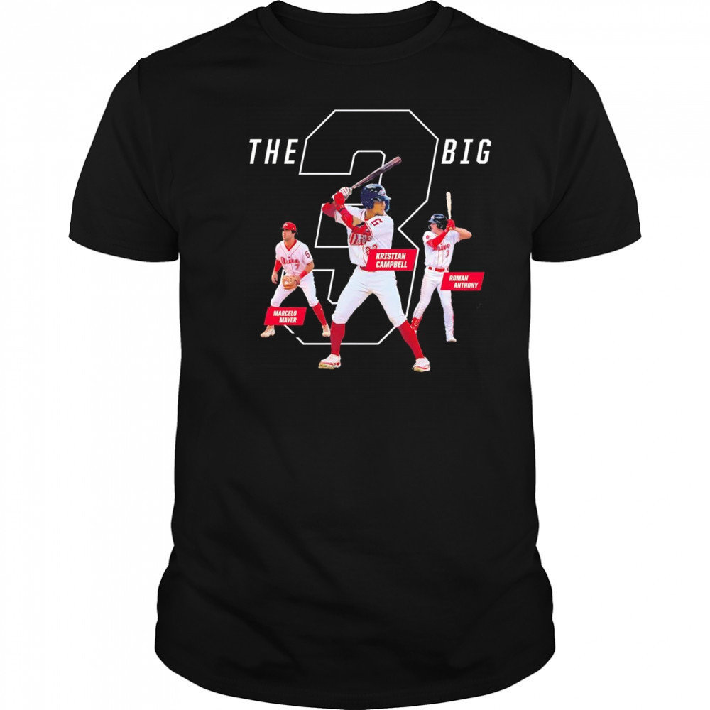 The Big 3 Greenville Drive shirt
