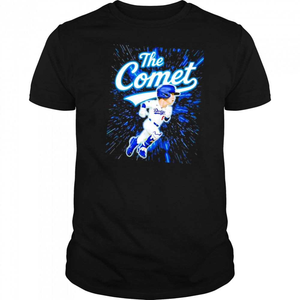 The Comet Kim Hye-seong Los Angeles Dodgers cartoon shirt