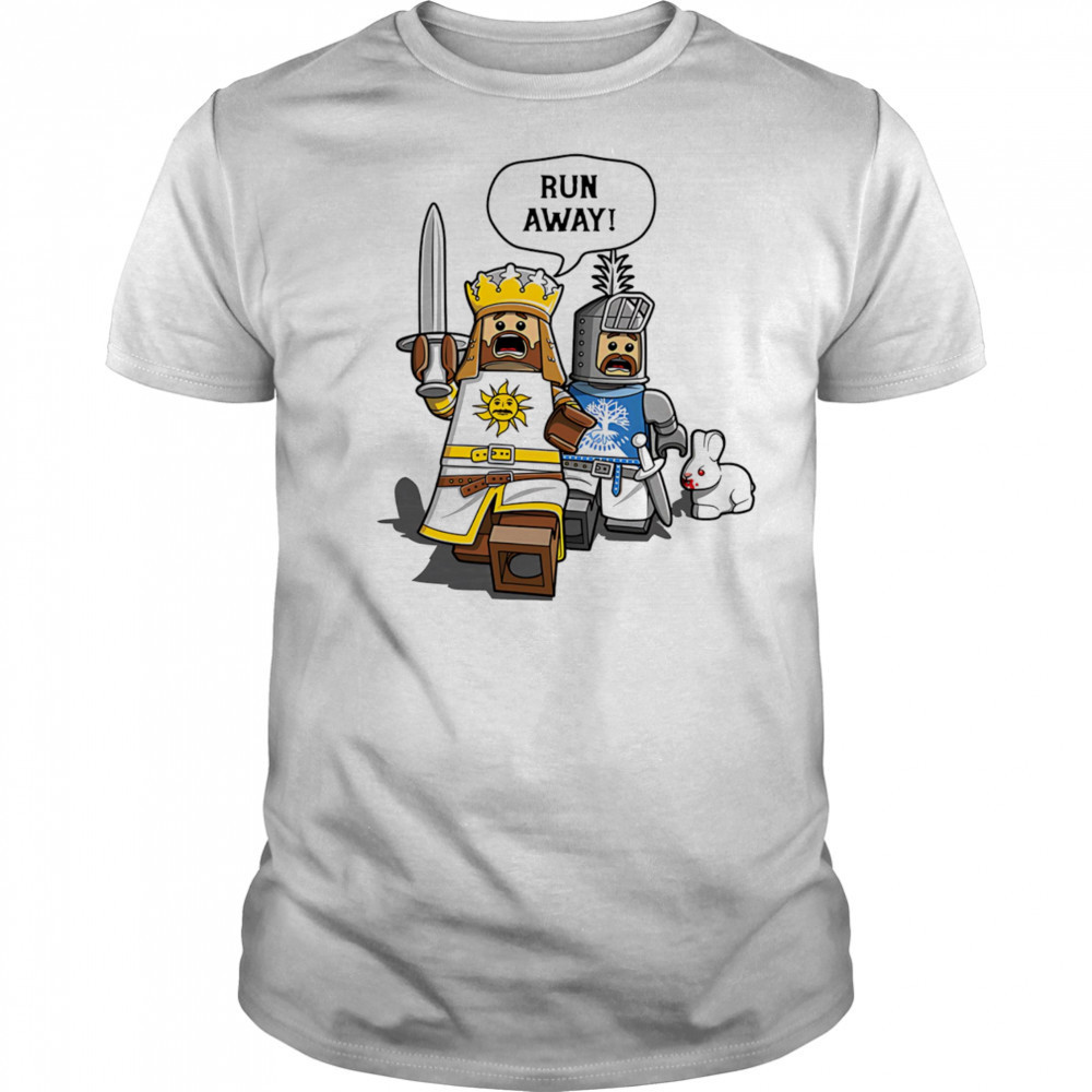 The Cowardly King Lego shirt